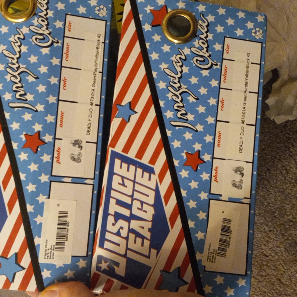 Batman and Joker Deadly Duo ankle boots, a size 10 & a size 11 - Picture 8 of 13